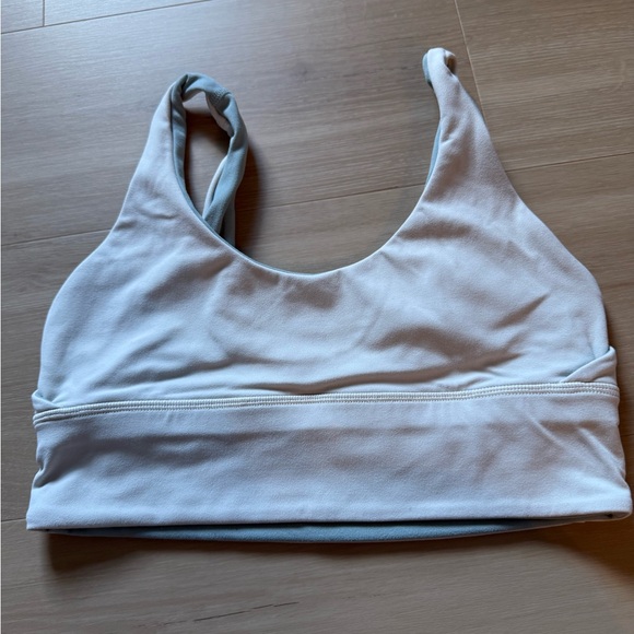 lululemon athletica Light Gray Sports Bra - Picture 1 of 3